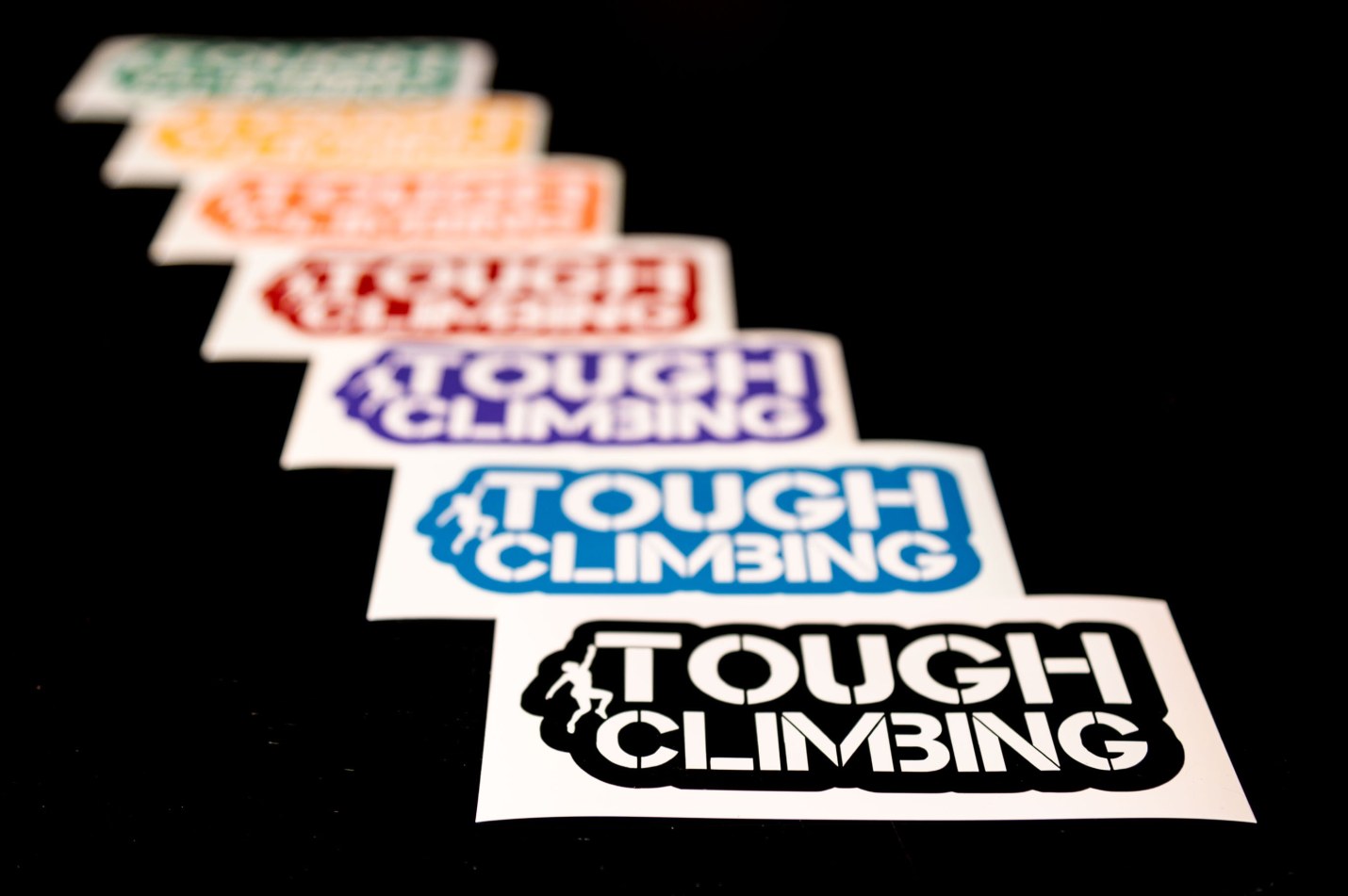 Tough Climbing Stickers